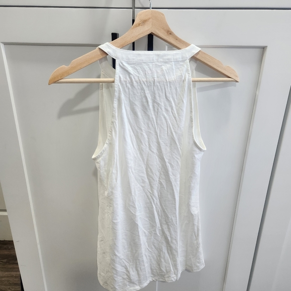 Lilly Pulitzer Shay Resort White Ruffle Top Small - Picture 10 of 10